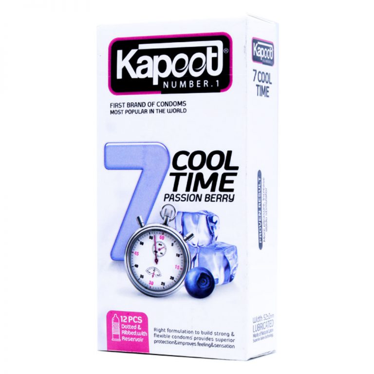کاندوم تاخیری کاپوت مدل 7Cool Time بسته 12 عددی