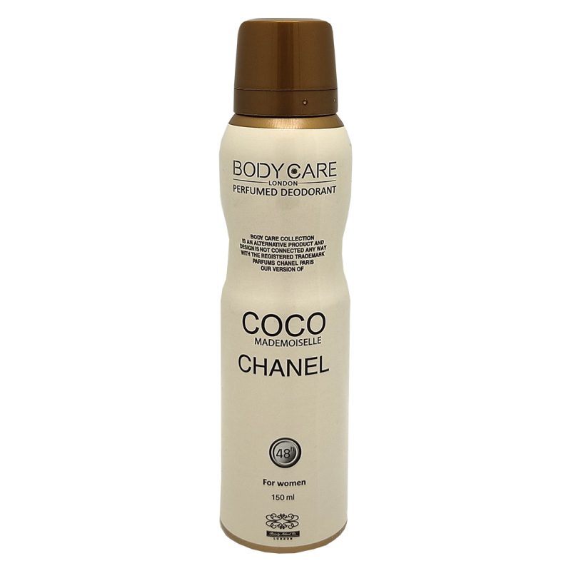 اسپری خوشبوکننده بدن زنانه بادی کر مدل COCO CHANEL حجم 150 میل