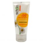 کرم ضد آفتاب بی رنگ SPF50 شون مناسب پوست خشک