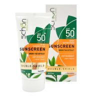 کرم ضد آفتاب بی رنگ SPF50 شون حاوی عصاره چای سبز مناسب پوست چرب
