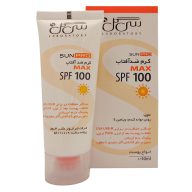 کرم ضد آفتاب بی رنگ SPF100 سی گل MAX مناسب انواع پوست