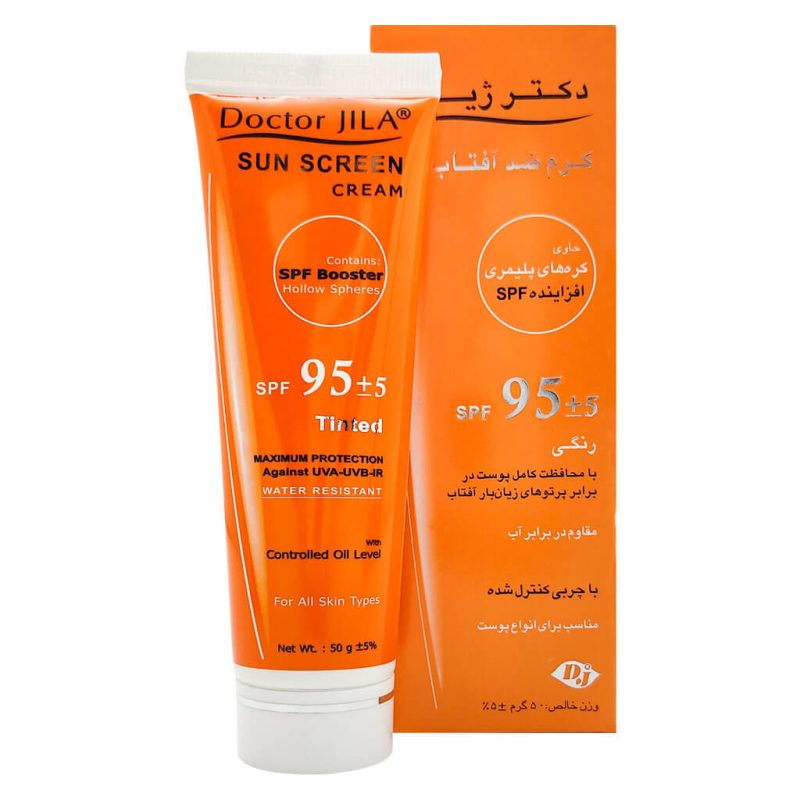 ضد آفتاب رنگی SPF95 دکتر ژیلا