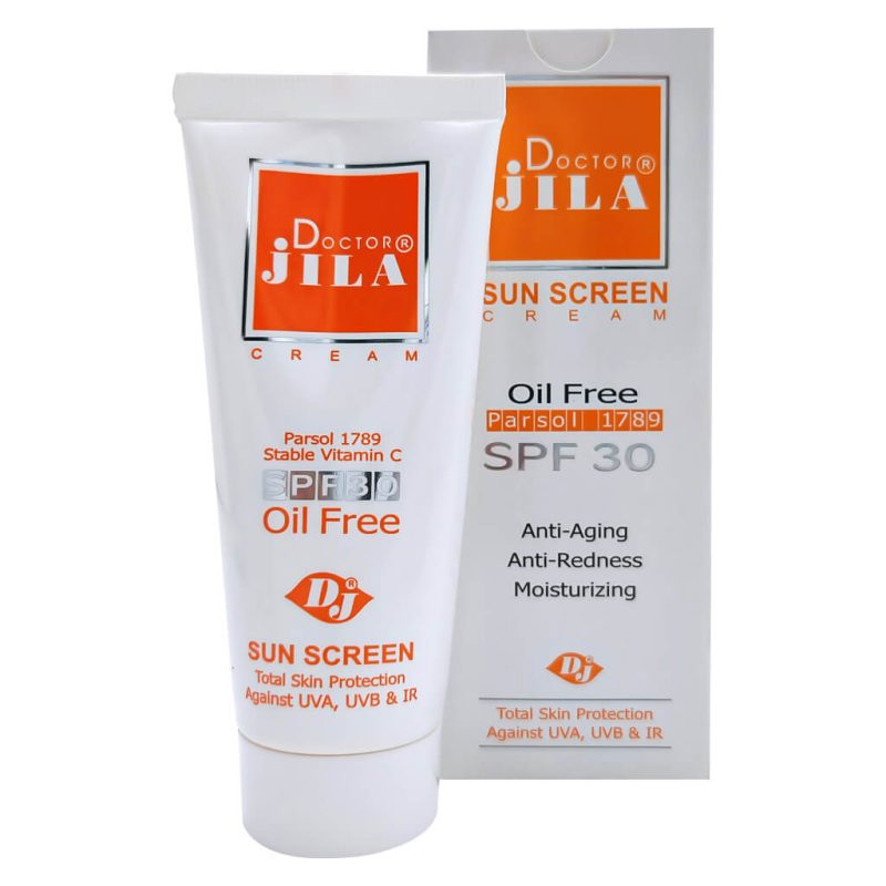 کرم ضد آفتاب بی رنگ دکتر ژیلا SPF30