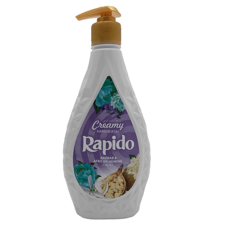 مایع دستشویی کرمی baobab & african jasmine راپیدو