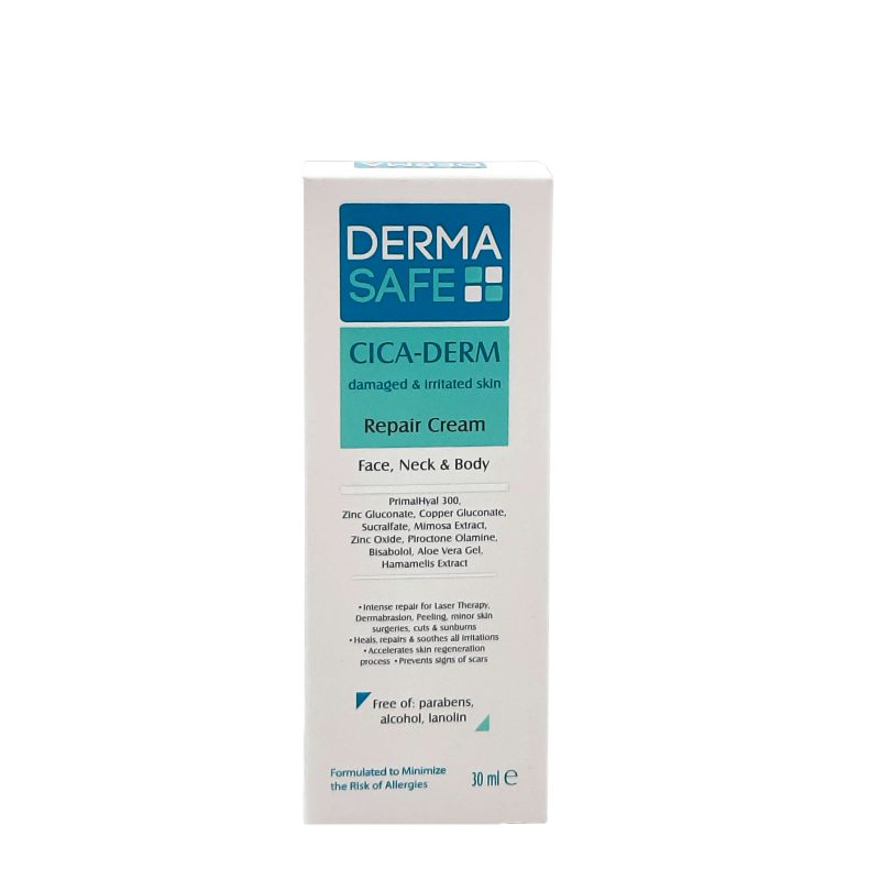 کرم ترمیم کننده درماسیف مدل Cica_Derm حجم 30 میل