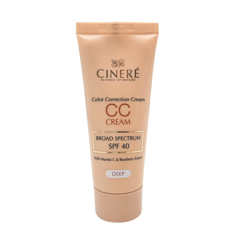 سی سی کرم رنگ تیره سینره SPF40