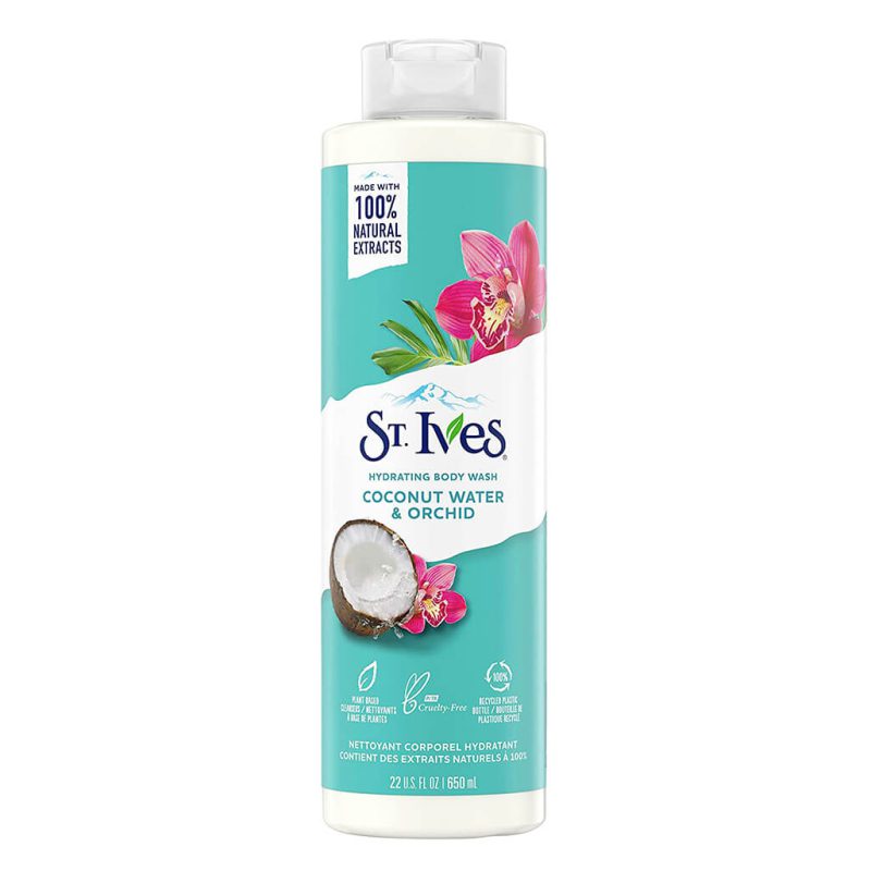 شامپو بدن سنت ایوز گل ارکیده و نارگیل St.Ives حجم 650 گرم