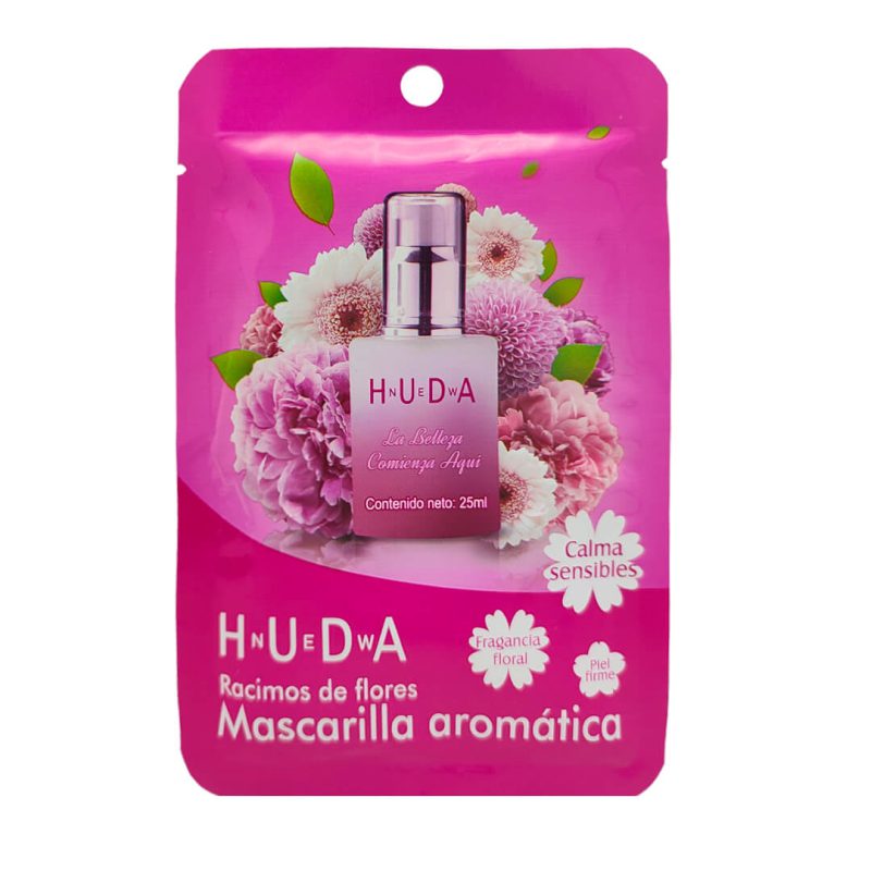 ماسک ورقه ای صورت HUDA حاوی گل های معطر 25 میل