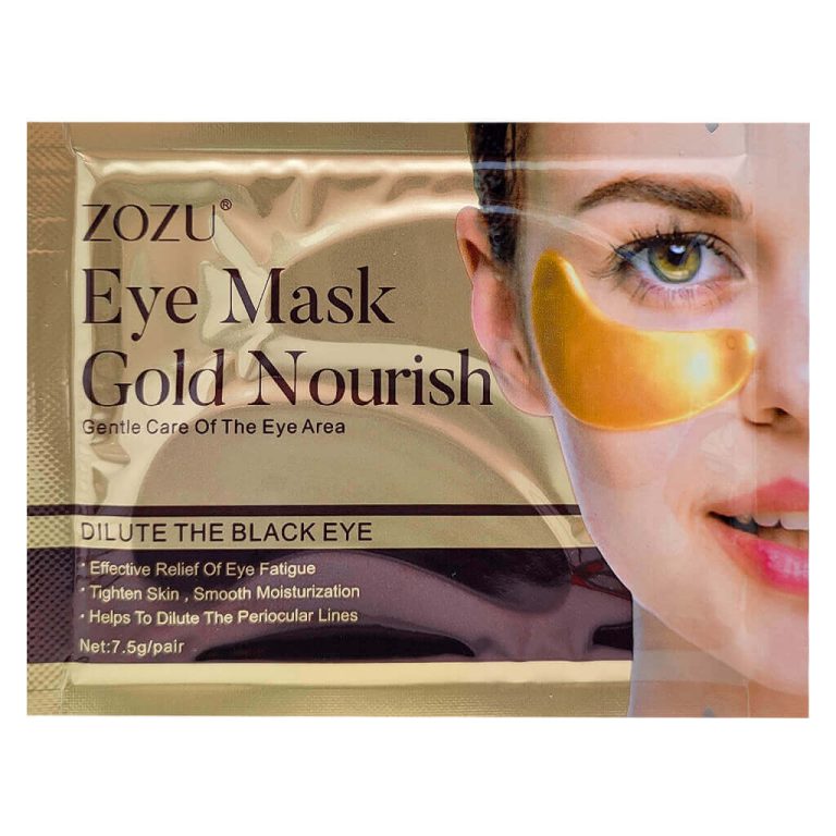 ماسک و پچ زیر چشم زوزو مدل طلایی وزن 7.5 گرم