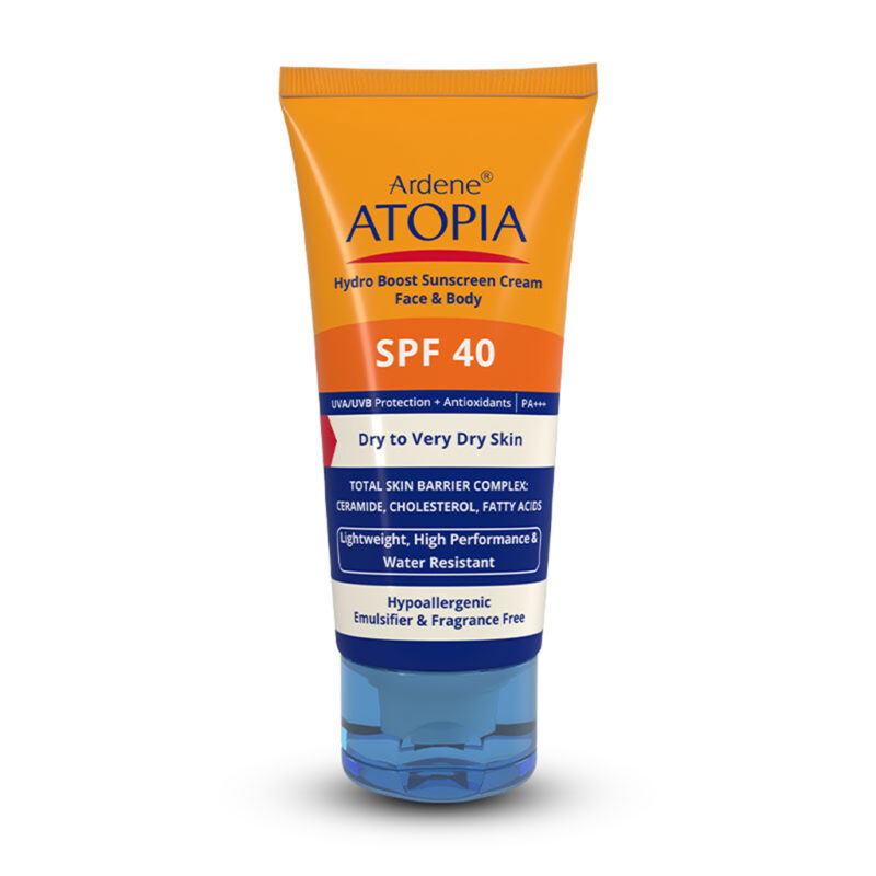 کرم ضد آفتاب SPF40 آتوپیا آردن مناسب پوست خشک 50 گرم