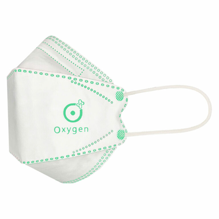 ماسک 3 بعدی سبز اکسیژن بسته 10 عددی